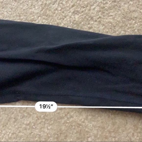 Lululemon black wunder under cropped leggings - Picture 6 of 6